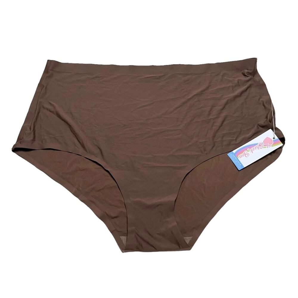 Cheek Boss Brief Panty Size 3XL brown